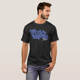 Begränsadare utgåva Royal Blue / Black / White Shi T-shirt