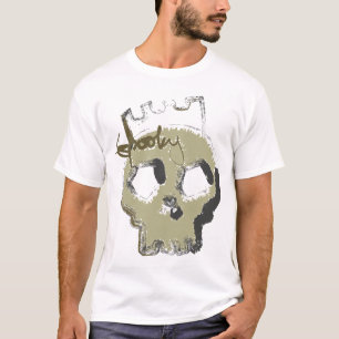 Begränsade GoldSkull TS Tee Shirt