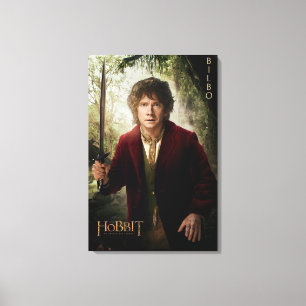 Begränsadt upplagakonstverk: BILBO BAGGINS™ Canvastryck