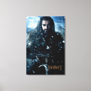 Begränsadt upplagakonstverk: THORIN OAKENSHIELD Canvastryck