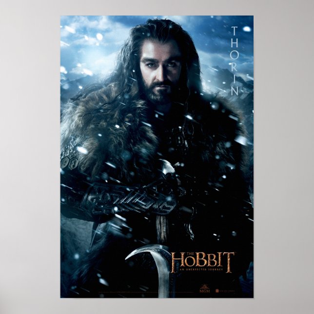 Begränsadt upplagakonstverk: THORIN OAKENSHIELD™ Poster (Framsidan)