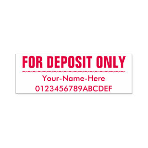 Begränsande godkännande med eget namn självfärgande stämpel