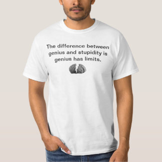 Begränsningar av snille t-shirt