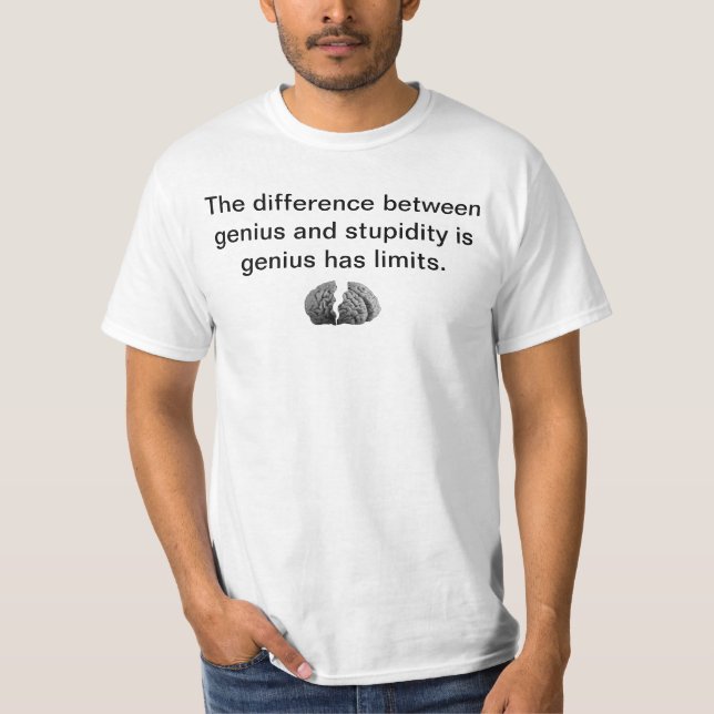 Begränsningar av snille t-shirt (Framsida)