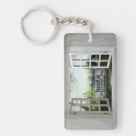 Begränsningar ökar min frihet - Motiveringsbekräft Nyckelring