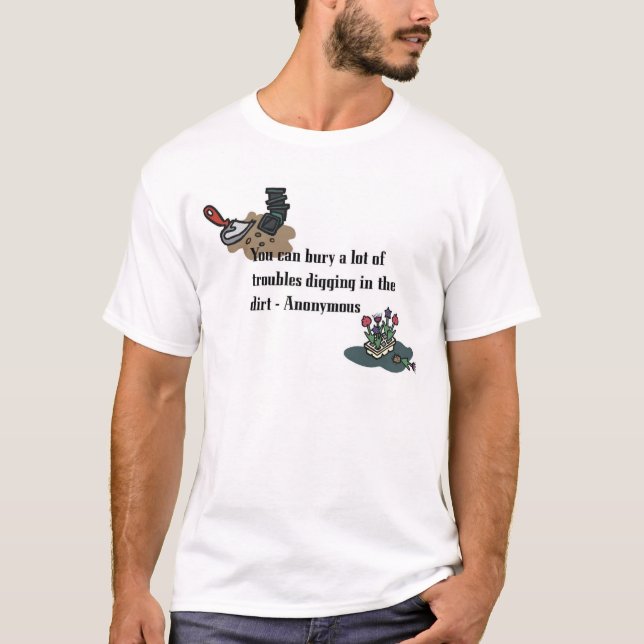 Begrava ditt besvärar t-shirt (Framsida)
