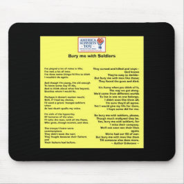 Begrava mig med soldater - hedra våra veteran musmatta