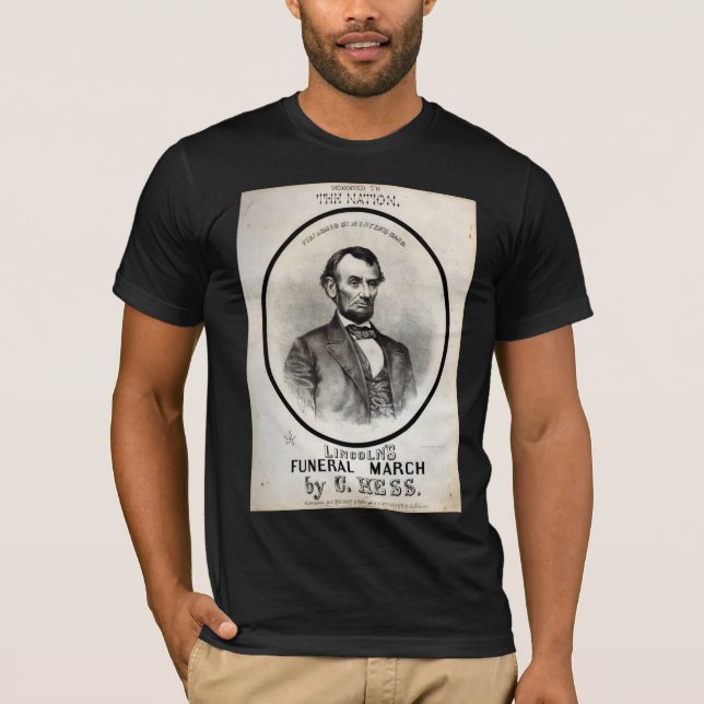 Begravning - Abraham Lincoln T-shirt (Framsida)