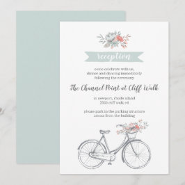 Begravning av blomstercyklar i Vår Inbjudningar