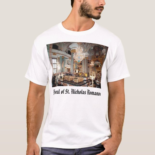 Begravning av Nicholas II,… Tee (Framsida)