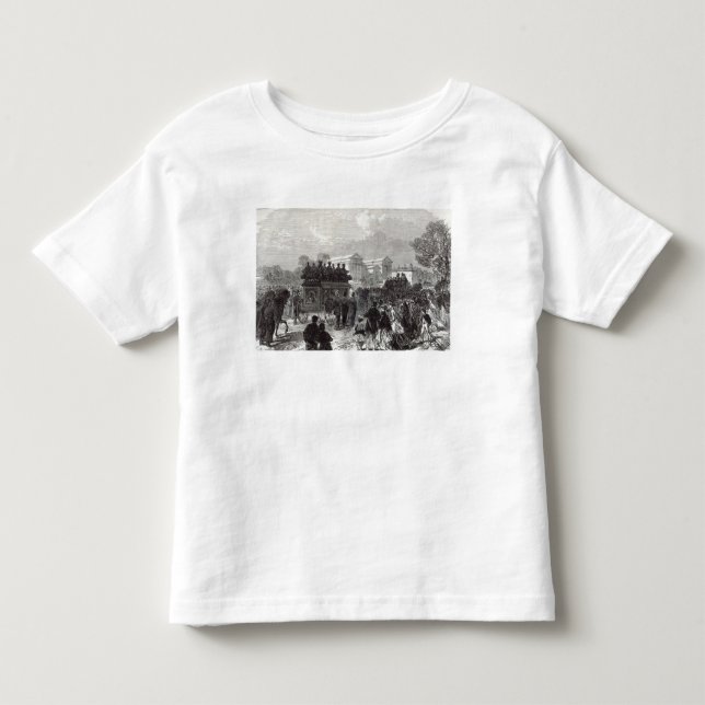 Begravning av Sergeant Brett Tee Shirt (Framsida)