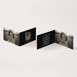 Begravning i våra hjärtan för alltid svart dikt kort