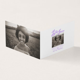 Begravning i våra hjärtan för evigt lila dikt kort