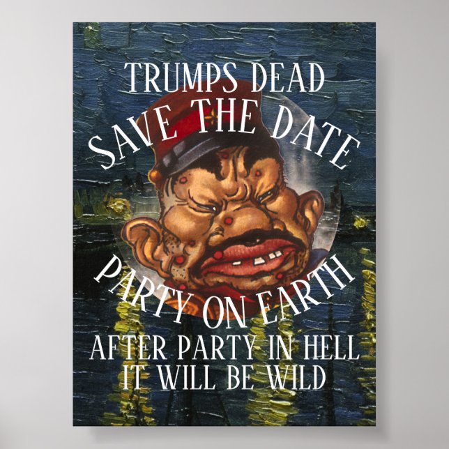 BEGRAVNING  POSTER (Framsidan)