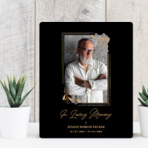 Begravning Svart Falska Gyllene Grenar Foto Minnes