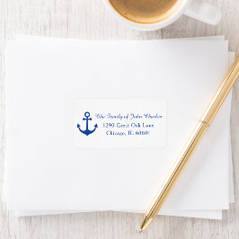Begravning tack för Navy-veteran elegant adress Adressetikett
