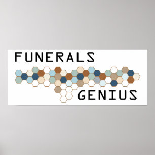 Begravningars Genialitet Poster