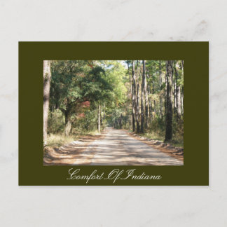 Begravningen av Indiana-vykort Vykort