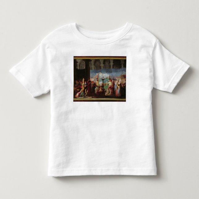 Begravningen av Marat i den forntida kyrkan Tee (Framsida)