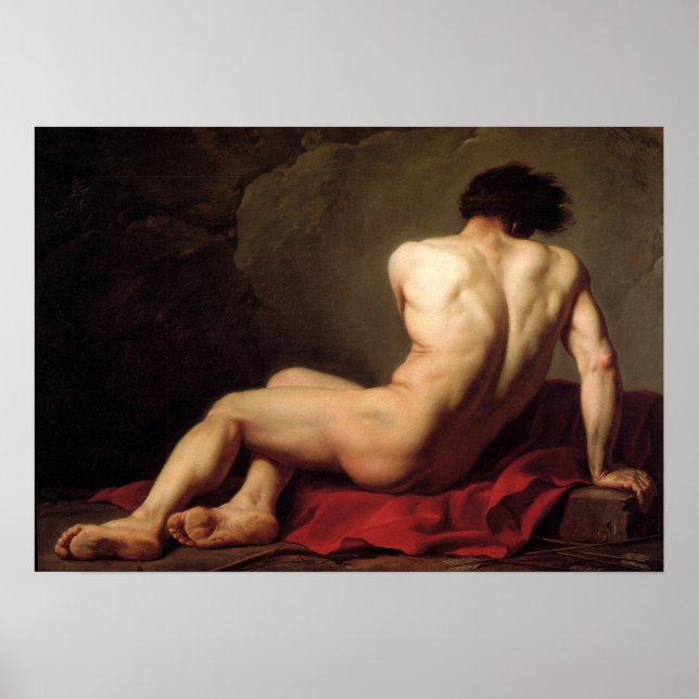 Begravningen av Patroclus Poster (Framsidan)