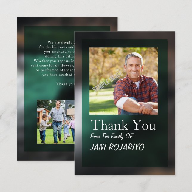 Begravningen beställer av tjänste- programkort inbjudningar (Fram/baksida)