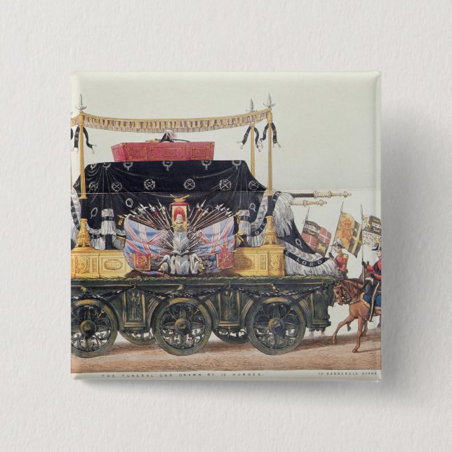 Begravnings- bil av hertigen av Wellington, 1853 Knapp (Framsida)