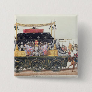 Begravnings- bil av hertigen av Wellington, 1853 Knapp