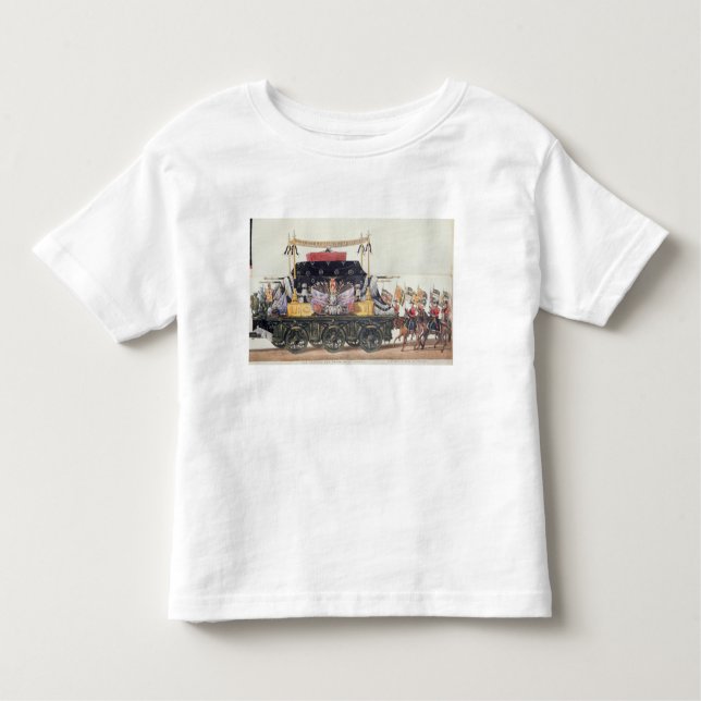 Begravnings- bil av hertigen av Wellington, 1853 T Shirt (Framsida)