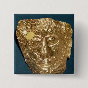 Begravnings- maskera knapp
