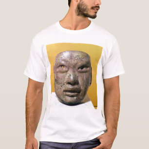 Begravnings- maskera, Olmec, från Mexico Tee