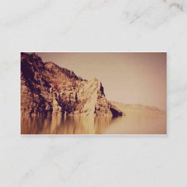 Begravnings- minnes- kort för nostalgiskt (Framsida)