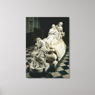 Begravnings- monument till Armand-Jean du Plessis, Canvastryck