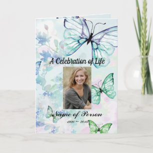 Begravnings- program för blåttfjärilar