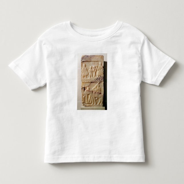 Begravnings- stela, från Yemen Tee (Framsida)