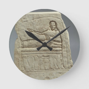 Begravnings- stela i namn av damen Artemis, fr Rund Klocka