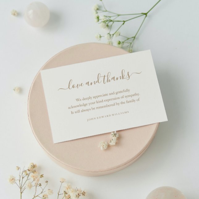 Begravningsbevis för Tackkort Tack Kort (Skapare uppladdad)