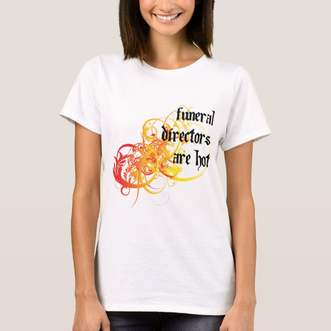Begravningsentreprenörer hoas t-shirt (Framsida)
