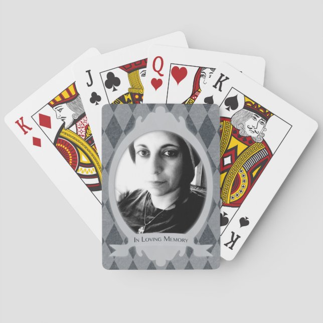 begravningserbjudande kortlek (Baksidan)