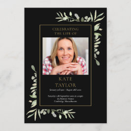 Begravningsprogram med grönska program