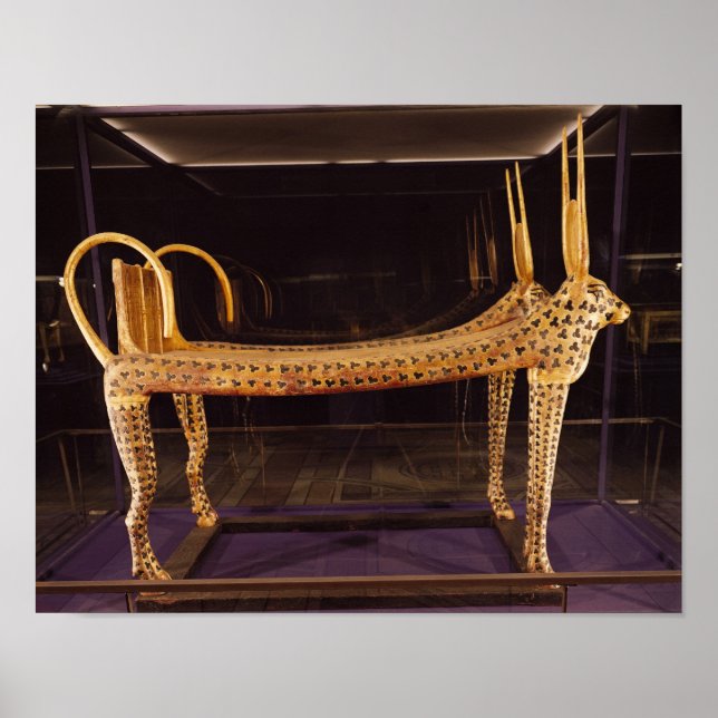 Begravningssängen i form av helig poster (Framsidan)