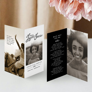 Begravt i våra hjärtan, för alltid med ett dikt kort