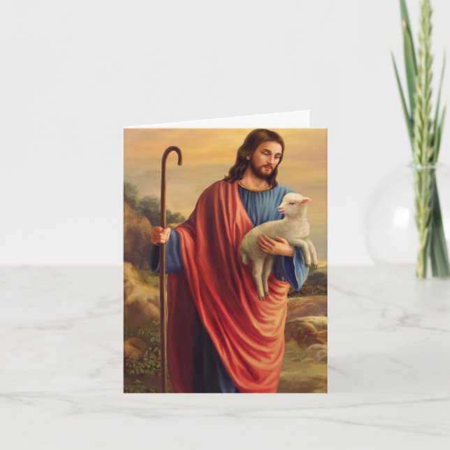 Begravt tackkort | Borttappad Får 2 (Framsida)