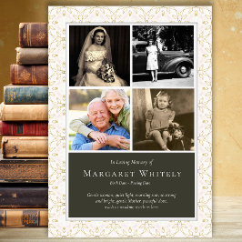 Begravt tackkort | Efterlevnad