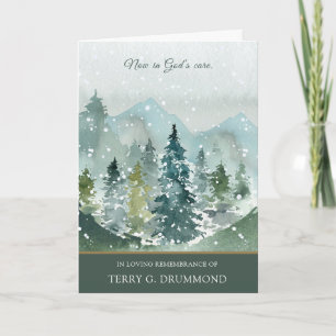 Begravt tackkort Spruce Forest