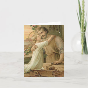 Begravt tackkort St Joseph the Worker 2