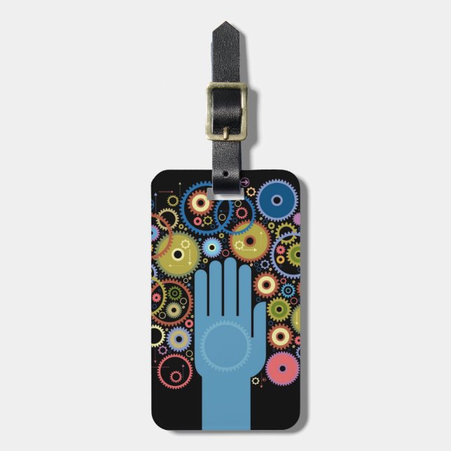 Begreppet av rörelse bagagebricka (Vertikal Framsida)