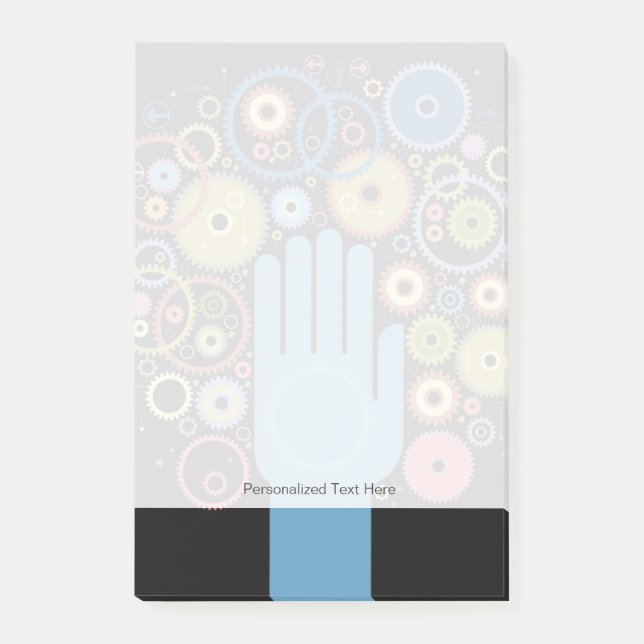 Begreppet av rörelse post-it block (Framsida)