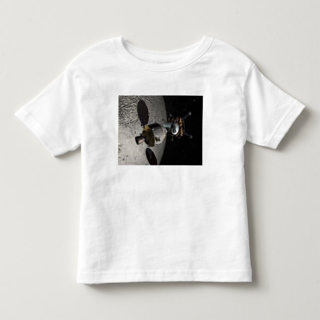 Begreppet "Orionbesättningens prospektering i ford Tee Shirt (Framsida)