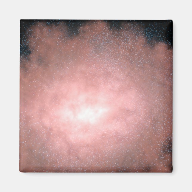 Begreppet vad som är en dammig och smart galaxi magnet (Framsidan)