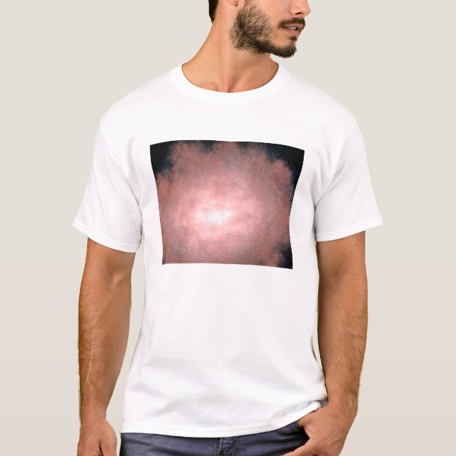 Begreppet vad som är en dammig och smart galaxi t-shirt (Framsida)